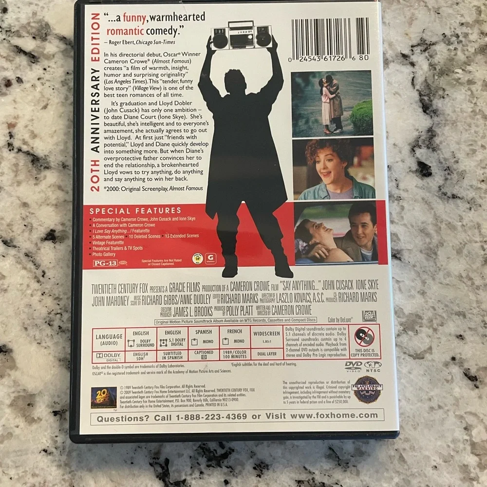 Say Anything Movie DVD - Picture 2 of 2
